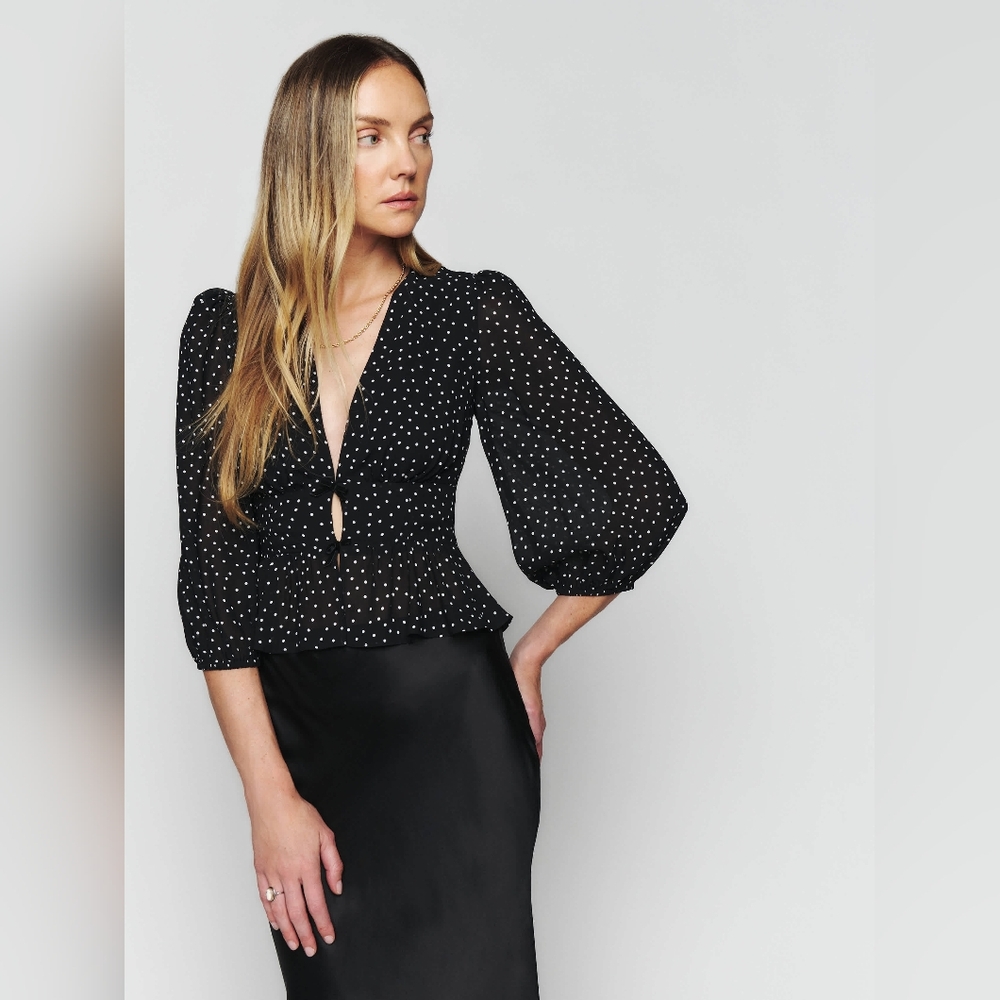 NWT Reformation Jada Top in Selene